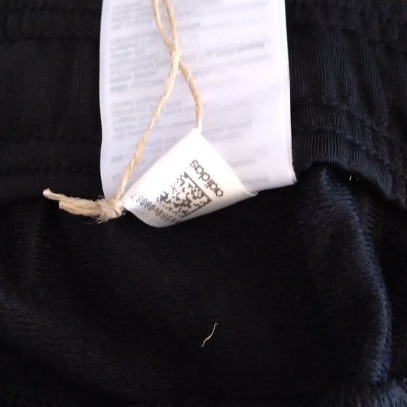 🆕adidas Men's Essentials 3-Stripes Tricot Shorts, SM, MD-Black/White, NWT, Auth - Picture 10 of 10